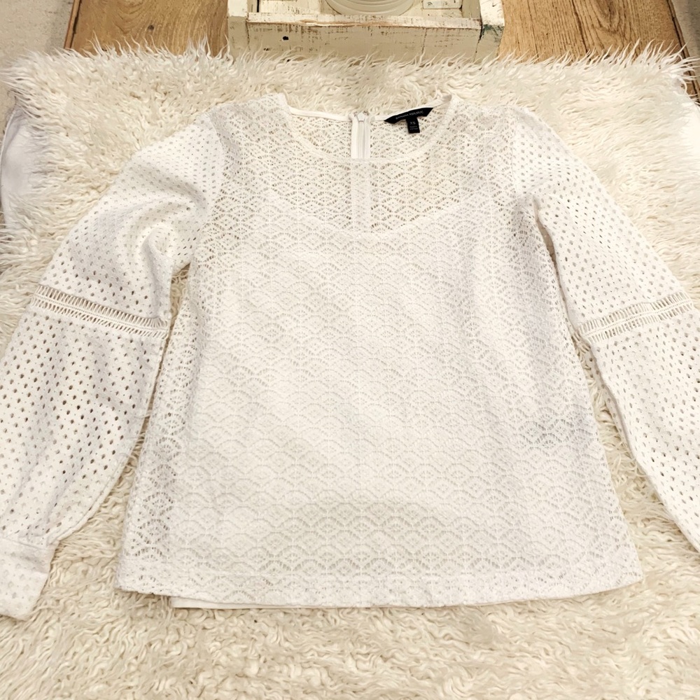 Banana Republic lace blouse